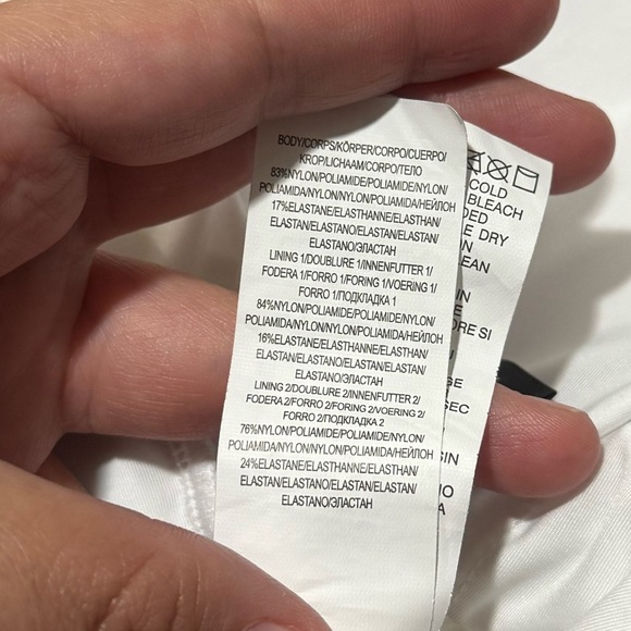 La Blanca Floral Rhythm One Shoulder Keyhole Tankini Top. - Picture 5 of 6